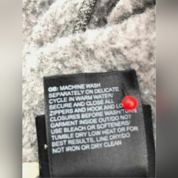 The North Face TKA Glacier Half Zip Up Hoodie Sweatshirt Heather Gray Women M - Picture 7 of 7